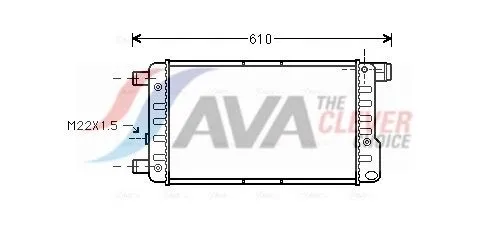 Radiator, engine cooling