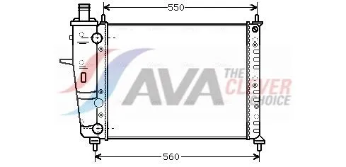 Radiator, engine cooling